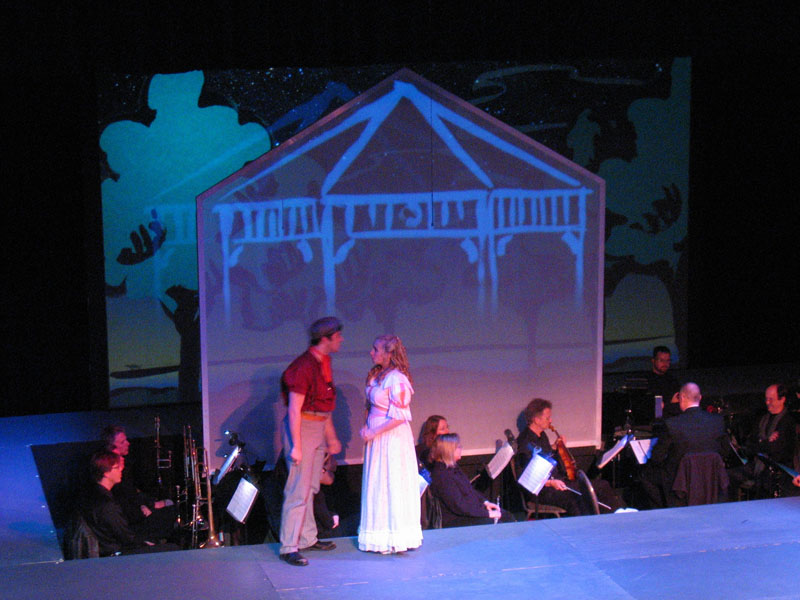 Rodgers and Hammerstein's Carousel set design Carousel set rental
