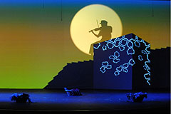 Fiddler On The Roof set design and projections rental