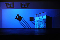 Fiddler On The Roof set design and projections rental