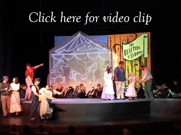 Rodgers and Hammerstein's Carousel set design Carousel set rental